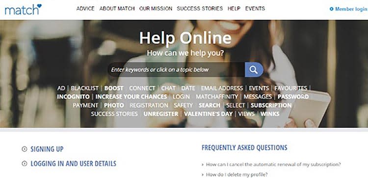 EliteSingles signup process